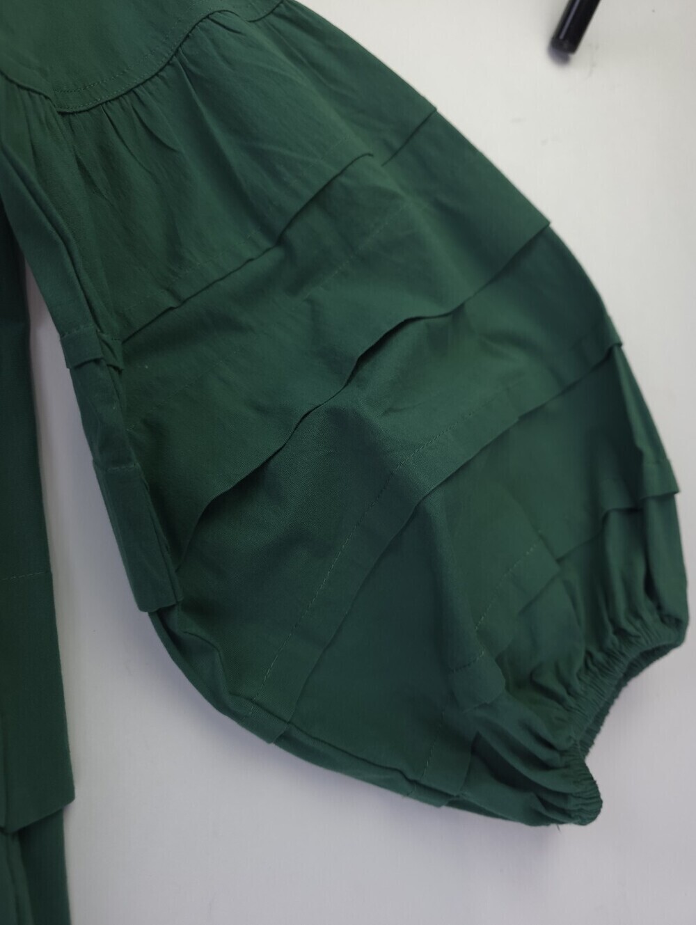 New Tuckernuck Pomander Place Forest Green Tunic Dress Sz M - Picture 6 of 16